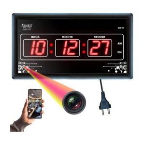 4K Full HD WiFi Digital Spy Camera Wall Clock Hidden with Video Recording and HD Voice Quality Watch Live Motion Detection