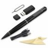 Spy pen camera full HD 1080p hidden camera with motion detection and audio recording for home and office security
